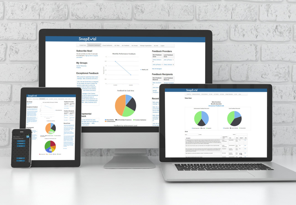 screenshot of SnapEval 2.0